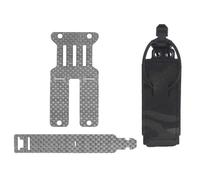 Set di Tasche Tattiche per Mag Singolo, Tasca con Attacchi MOLLE da 9 Mm | A sgancio rapido, leggera, resistente all'acqua, resistente all'usura, due modi di indossarla