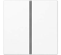 Set di tasti Jung A402TSAWW - 2 posizioni, Sblocco, termoplastico, IP20, bia...