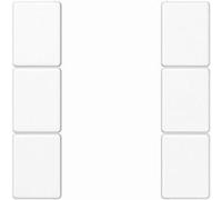 Set di tasti Jung A503TSAWW - 3 posizioni, completo, termoplastico, IP20, bia...