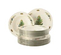 Set Di Tavola Seltmann Weiden Marie-Luise Natale 12 Pezzi