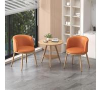Set di Tavoli E Sedie per La Reception del caffè, Combinazione di Tavolo E Sedia da Balcone, Set di Tavoli per La Sala di Ricevimento degli Affari, Set da Scrivania per, Tech Fabric-010, 60cm