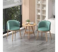 Set di Tavoli E Sedie per La Reception del caffè, Combinazione di Tavolo E Sedia da Balcone, Set di Tavoli per La Sala di Ricevimento degli Affari, Set da Scrivania per, Tech Fabric-05, 60cm