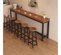 Set di tavolo alto con sgabelli da pub per piccoli spazi, ideale per cucina, bar, sala da pranzo
