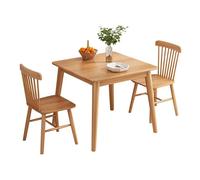 Set di tavolo da pranzo piccolo, 3/5 pezzi, moderno, quadrato, per 2-4 persone, per negoziare, conferenze, cucina e sala da pranzo