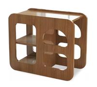 Set di tavolo da tè e sedie, design in legno massiccio, per casa e ufficio, stile semplice e lussuoso