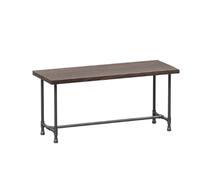 Set di tavolo e sedie industriali, cabina in ferro retrò per ristoranti, caffetterie e barbecue