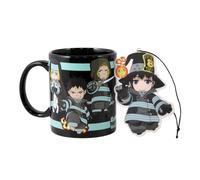 Set Di Tazze Da Caffè E Profumatore D'Aria Fire Force Company 8 GITD 11oz