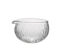 Set Di Tazze Da Tè 1pc Vintage Kung Fu Tea Bowl Ciotola Matcha Giapponese Martello In Vetro Strutturato Per Il Tè Set Di Accessori Per Set Da Tè Pomeridiano