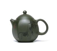 Set Di Tazze Da Tè 230ml Yixing Tradizionale Classico Viola Filtro Di Argilla Bollitore Per Il Tè Minerale Crudo Fango Verde Uovo Drago Teiera Set Da Regali Set Da Tè Pomeridiano