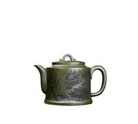 Set Di Tazze Da Tè Bollitore Per Fango Verde Minerale Set Tè Zisha Articoli Per Il Ornamenti Teiere In Argilla Viola Vintage 300 Ml Vaso Di Drago Fatto A Mano Crudo Set Da Tè Pomeridiano