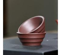 Set Di Tazze Da Tè Cinese Autentico Set Da Tè Accessori Ciotola Master Cup 2 Pz/set 40ml Yixing Fatto A Mano Grezzo Minerale Viola Teacup Set Da Tè Pomeridiano