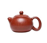 Set Di Tazze Da Tè Cuore Intagliato A Mano Sutra Xishi Teiera Bollitore Set Da Tè Zisha Fatto A Regali 150ml Famoso Maestro In Argilla Viola Set Da Tè Pomeridiano