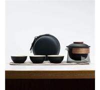 Set Di Tazze Da Tè Kit Teiera Tazza Tè Zen 1 Ciotola 3 Tazze Set Per La Casa Viaggio Borsa Portatile Esterno Forniture Cinese Set Da Tè Pomeridiano(A)