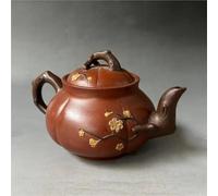 Set Di Tazze Da Tè Kung Fu Teaset Teiere Di Fiori Pruno Salute Gongfu Teaware Teiera Zisha Fatta A Mano Cerimonia Del Tè Yixing Vaso Argilla Viola Set Da Tè Pomeridiano