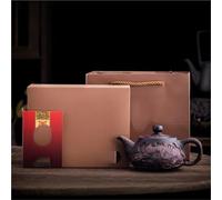 Set Di Tazze Da Tè KungFu Set Da Tè Teiera Pura Per Il Puer 260ml 1 Pz Viola Di Ceramica Intaglio A Mano In Bere Pentola Bollitore Set Da Tè Pomeridiano(Type-B)