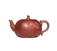 Set Di Tazze Da Tè Miniera Originale, Berretto Zucca Fango Della Vecchia Sezione, Set Tè, Teiera Kung Fu 10,7X5,9 Cm Vaso Di Argilla Viola Intagliato A Mano Creativo Set Da Tè Pomeridiano