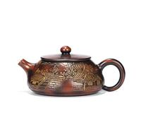 Set Di Tazze Da Tè Personalizzato Tè Infusore Cinese Zisha Tea Set Yixing Viola Argilla Pietra Scoop Teapot Maestro Fatto A Mano Palla Foro Filtro Bollitore 120ml Set Da Tè Pomeridiano