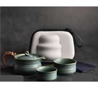 Set Di Tazze Da Tè Regali Personalizzati Per Il Tè Set Di Teiere E Tazze Da In Ceramica Una Pentola Due Infusore Portatile Borsa Stoccaggio Set Da Tè Pomeridiano(C)