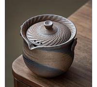 Set Di Tazze Da Tè Ritorno Lavoro Doratura Comodo Set Tazze Tè Kung Fu Zuppiera Antica Con Filastrocca Piccola Teiera Per Preparazione Set Da Tè Pomeridiano(B)