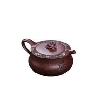 Set Di Tazze Da Tè Set Da Tè Kung Fu Teiera, Vaso Della Salute, Di Argilla Viola Fatto A Mano 280 Ml, Sabbia Sangue Drago, Pietra Hongyun Set Da Tè Pomeridiano