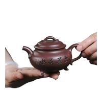 Set Di Tazze Da Tè Set Da Tè Kung Fu Teiera, Vaso Di Argilla Viola Fatto A Mano 190 Ml, Fango Huanglongshan, Enze Tutte Le Cose Set Da Tè Pomeridiano