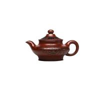 Set Di Tazze Da Tè Set Da Tè Kungfu, Sabbia Di Sangue Drago Baimu, Vaso Terracotta Viola Fatto A Mano 380 Ml Set Da Tè Pomeridiano(Type-B)