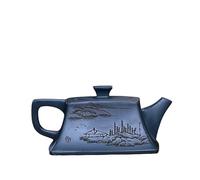 Set Di Tazze Da Tè Set Da Tè Kungfu, Teiera In Argilla Fatta A Mano 300 Ml, Vaso Per La Salute, Elegante Collezione Sifang, Tianqingni Set Da Tè Pomeridiano