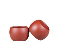 Set Di Tazze Da Tè Set Di Tè Cinese Accessori Autentico 2 Pz/set 80ml Ciotola Da Fatta A Mano Yixing Teacup Argilla Viola Pu'er Master Cup Set Da Tè Pomeridiano