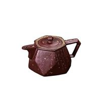 Set Di Tazze Da Tè Teiera Del Set Da Tè Kungfu, Pentola Di Argilla Viola Fatta A Mano 350 Ml, Minerale Grezzo, Sabbia Sangue, Felice Bere Pu'er Set Da Tè Pomeridiano