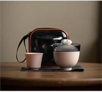 Set Di Tazze Da Tè Teiera In Ceramica Adorabile Con Fiori Fatti A Mano Set Tè In Porcellana Per Esterni Infusore Per Portatile Di Bellezza Rosa Tazza Set Da Tè Pomeridiano(Type-B)