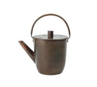 Set Di Tazze Da Tè Teiera Rame Puro Bollitore Per Acqua Retrò Caldaia Per Esterni Articoli Tavola 1L Set Da Tè Pomeridiano