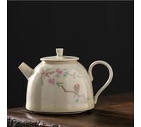 Set Di Tazze Da Tè Teiere In Ceramica Tradizionali Cinesi Bollitore Domestico Accessori Per Set Da Tè Fatti A Mano Teiera Con Fiori E Uccelli Dipinti A 170ml Set Da Tè Pomeridiano(B)