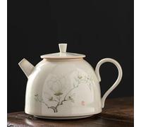 Set Di Tazze Da Tè Teiere In Ceramica Tradizionali Cinesi Bollitore Domestico Accessori Per Set Da Tè Fatti A Mano Teiera Con Fiori E Uccelli Dipinti A 170ml Set Da Tè Pomeridiano(C)