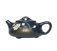 Set Di Tazze Da Tè Tianqing Fango Maestro Disegnato A Mano Filtro Di Loto Viola Pentola Argilla Kung Fu Set Da Tè 1 PZ 240 ML Yixing Miniera Originale Set Da Tè Pomeridiano