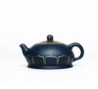 Set Di Tazze Da Tè Yixing Collezione Di Teiere In Argilla Fatte A Mano Celestial Clay Lucky Golden Lotus 350ml Kung Fu Tea Set Teiera Cinese Set Da Tè Pomeridiano