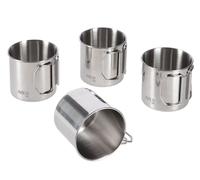 Set di tazze inox da campeggio ed escursionismo