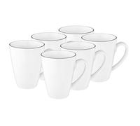 Set Di Tazze Seltmann Weiden Lido Black Line 6 Pezzi