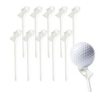 Set Di Tee Da Golf - Design Della Traiettoria Di Volo Da 3,25 Pollici, 10 Pezzi, Supporto Per Palla Stabile, Struttura Ad Attrito Ridotto | Magliette Che Migliorano Le Prestazioni Per Ferri Ibridi Pra