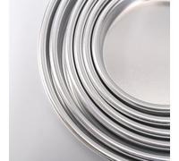 Set di teglie per pizza rotonde da 12 a 30 cm, in alluminio anodizzato, profondo e poco profondo, per cuocere diversi stili di crosta (15,2 cm)