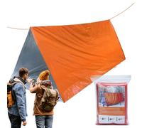 Set di tende di sopravvivenza da campeggio, antivento, impermeabili, isolate termicamente, multiuso per escursioni, alpinismo, attività all'aria aperta