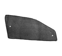 Set di tendine parasole for finestrini laterali auto, argento e nero, adatte for Toyota Highlander 2014-2019 Completo