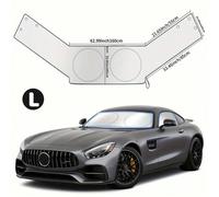 Set di tendine parasole per auto - Coperture parasole estese per parabrezza e finestrini laterali, protezione UV, blocco del sole e isolamento termico, tendine per la cura degli interni e la privacy d