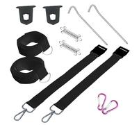 Set di tensionamenti tempesta Tie Down Black per tenda da sole, per tenda da sole, fissaggio tempesta per fiam-ma F35 F45 F65 (A)