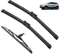 Set di tergicristalli per Land Rover Evoque L538 2011-2017 Anteriore Posteriore Tergicristallo Parabrezza Accessori Gomma Spazzola Tergicristallo Kit Set Braccio Posteriore