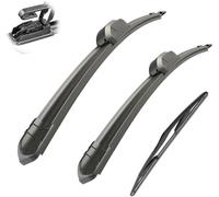 Set di tergicristalli per Land Rover Freelander 1 MK1 1997-2006 Anteriore Posteriore Tergicristallo Parabrezza Accessori Gomma Spazzola Tergicristallo Kit Set Braccio Posteriore