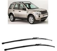 Set di tergicristalli per Land Rover Freelander 2 LR2 2006-2014 24in+20in, Anteriore Posteriore Tergicristallo Parabrezza Accessori Gomma Spazzola Tergicristallo Kit Set Braccio Posteriore