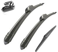 Set di tergicristalli per Mazda 3 BL Hatchback 2010-2013 Anteriore Posteriore Tergicristallo Parabrezza Accessori Gomma Spazzola Tergicristallo Kit Set Braccio Posteriore