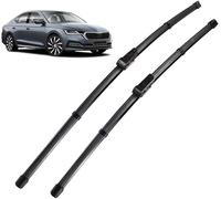 Set di tergicristalli per Skoda Octavia A8 2019-2023 Anteriore Posteriore Tergicristallo Parabrezza Accessori Gomma Spazzola Tergicristallo Kit Set Braccio Posteriore