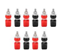 Set di terminali di rilegatura in ottone, funzionamento durevole e conveniente per strumenti elettronici