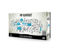 Set di terreno modulare Rampart: punte per rovine della città